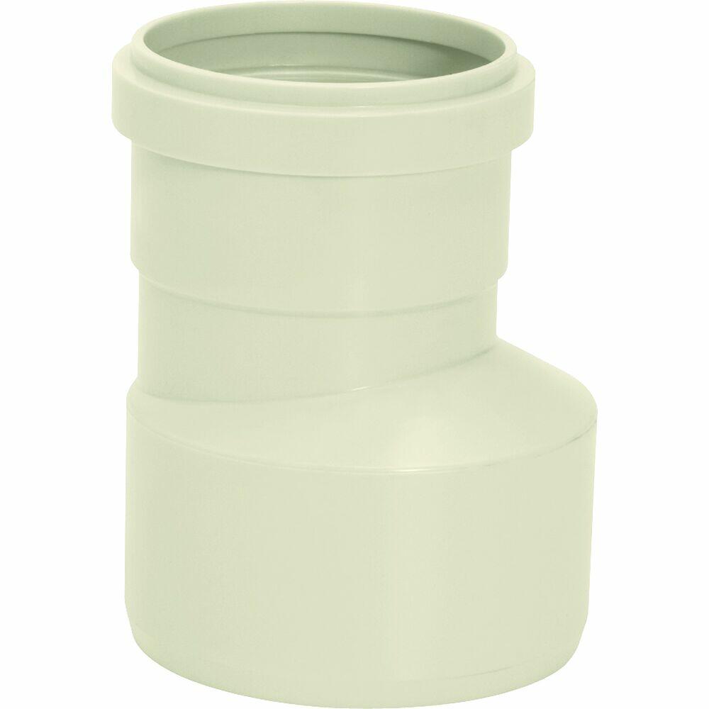 Redução Excentrica 100x75mm Pvc Esgoto Serie r Cinza Amanco