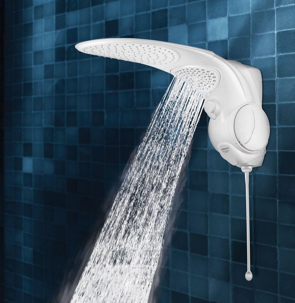 Chuveiro Eletrônico Lorenzetti Duo Shower Branco