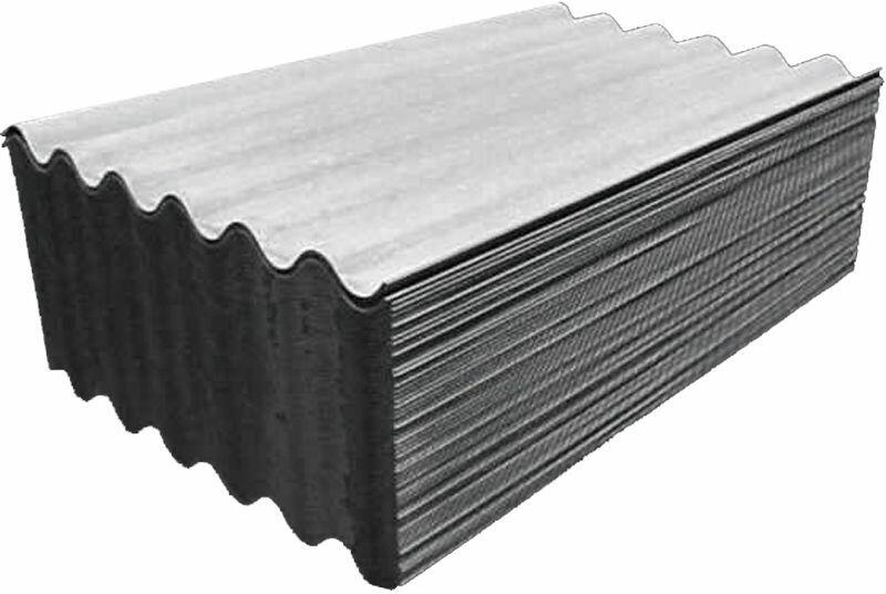 Telha Fibrocimento 110x183cmx6mm Cinza Eternit