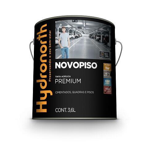 Tinta Hydronorth Novopiso Premium 3,6L Grafite Fosco