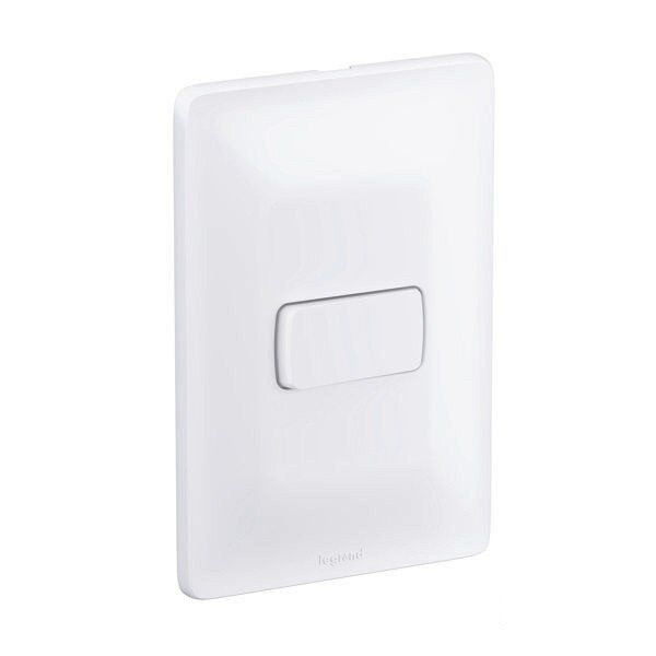 Conjunto Interruptor Zeffia 1 Módulo Paralelo 10A 250 Branco Pial