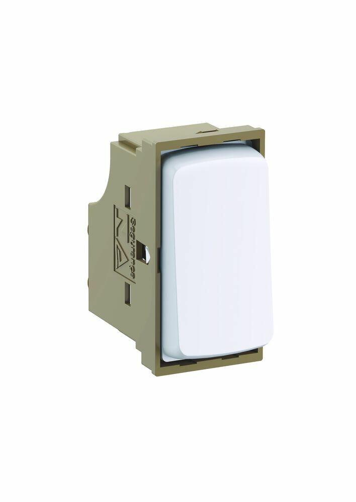 Módulo Interruptor Intermediário Zeffia Branco Pial