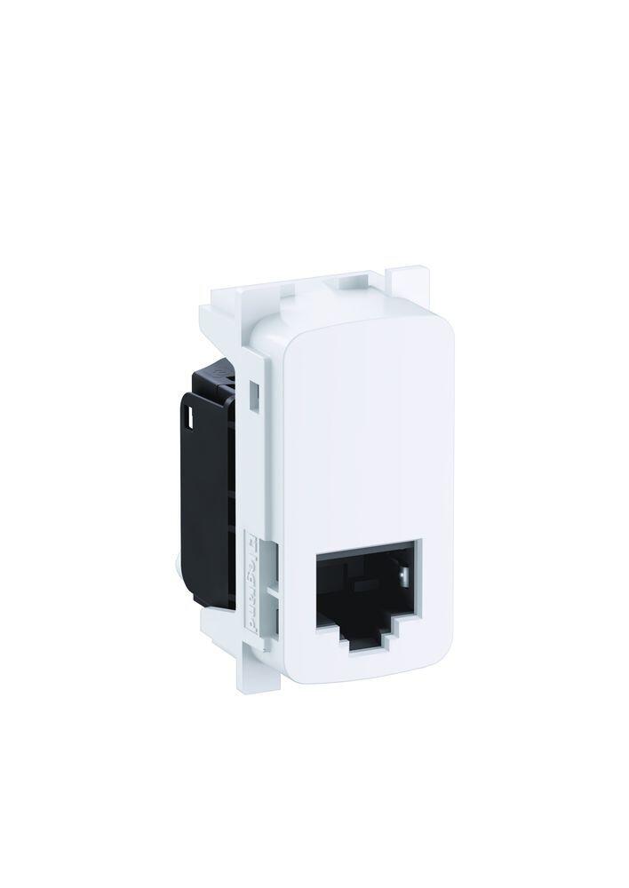 Módulo Tomada RJ45 Zeffia Branco Pial