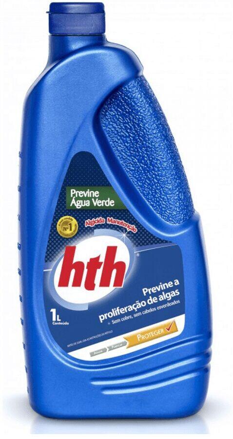 Algicida Manutenção Eliminador de Algas 1L HTH