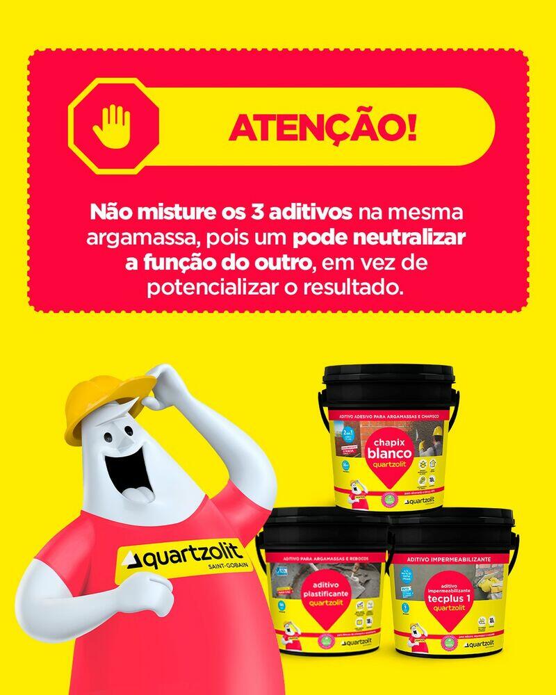Adesivo Chapix Blanco para Argamassa e Chapisco 18L Quartzolit
