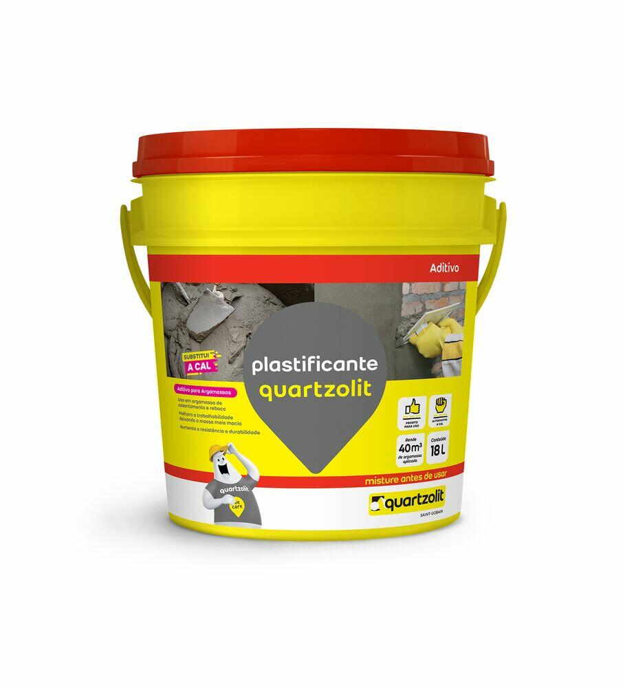 Aditivo Impermeabilizante Plastificante 18L Quartzolit