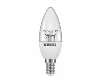 Lâmpada LED Vela TVL 25 3,1W E14 Luz Amarela Taschibra