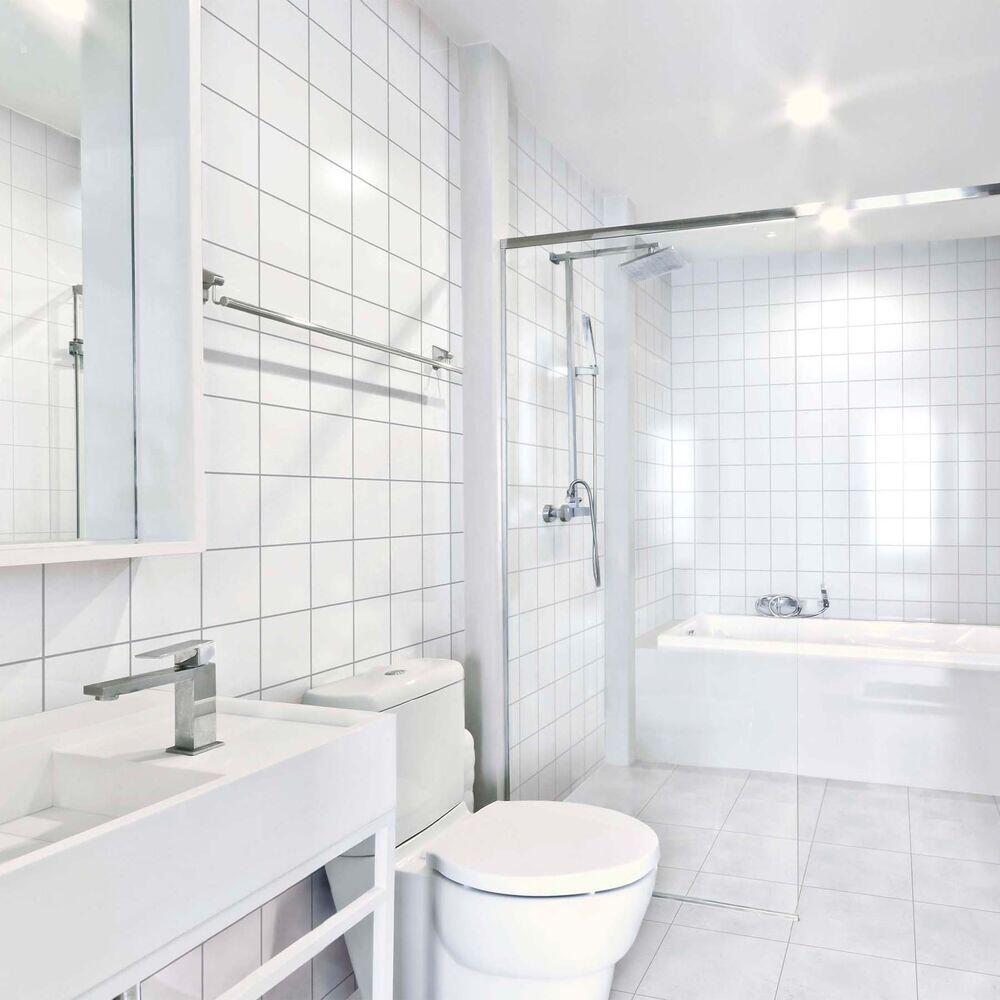 Revestimento Parede Branco Bold Brilhante 20x20 Pierini