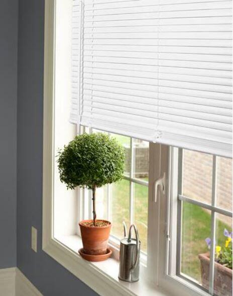 Persiana Horizontal de PVC 25mm Block 0,80L X 1,60A BRANCA