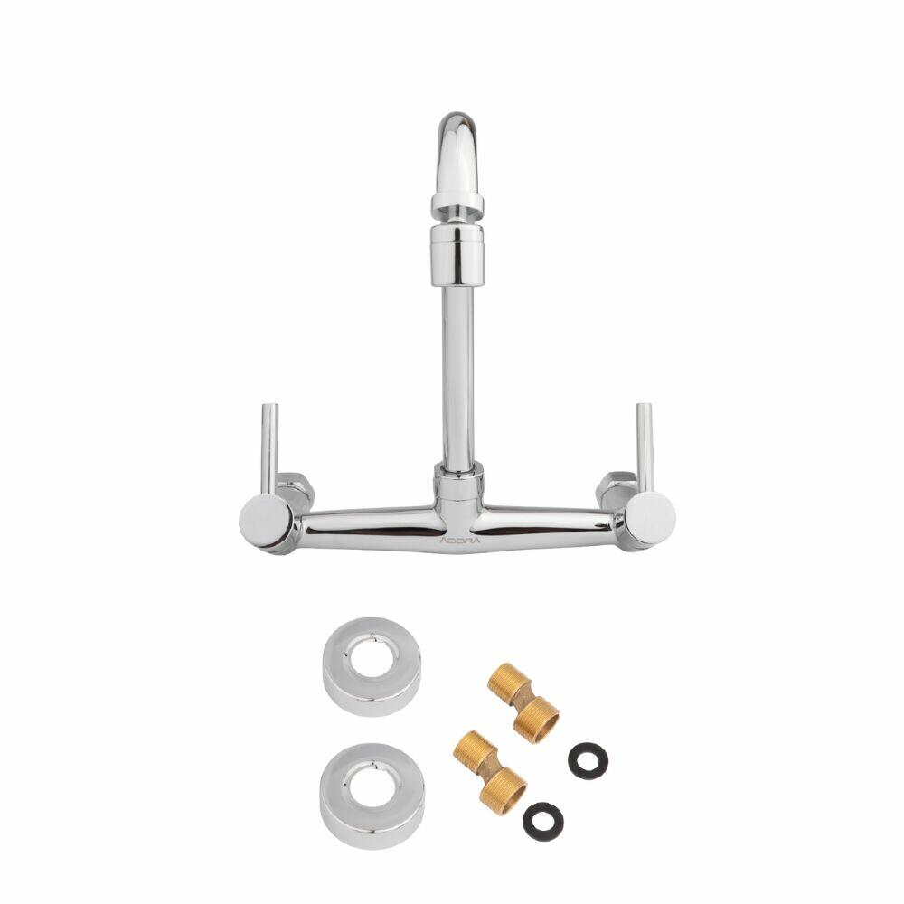 Torneira Misturador para Cozinha de Parede Bica Alta 1/2