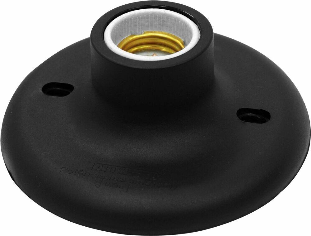 Plafon com Soquete Taschibra 1 Lâmpada 100W Preto