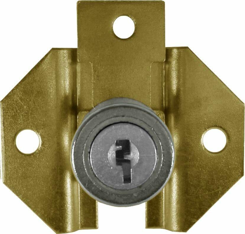 Fechadura para Móveis F1000 Niquelado 31mm Aliança