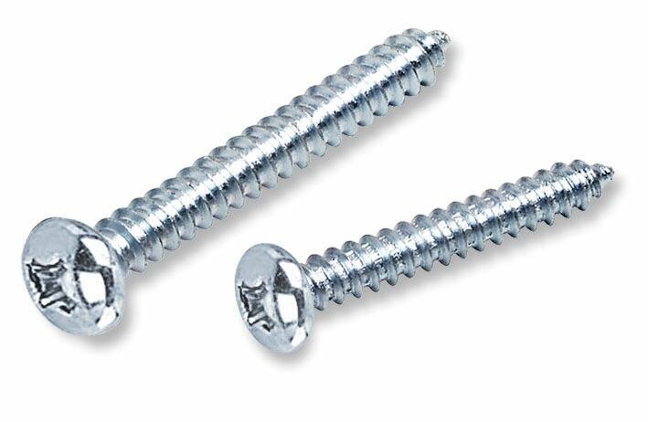 Parafuso de Ferro Auto Atarrachante Bemfixa 4,8x45mm Cabeça de Panela 10 Peças