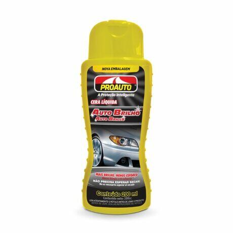 Cera Líquida Auto Brilho Proauto 200ml
