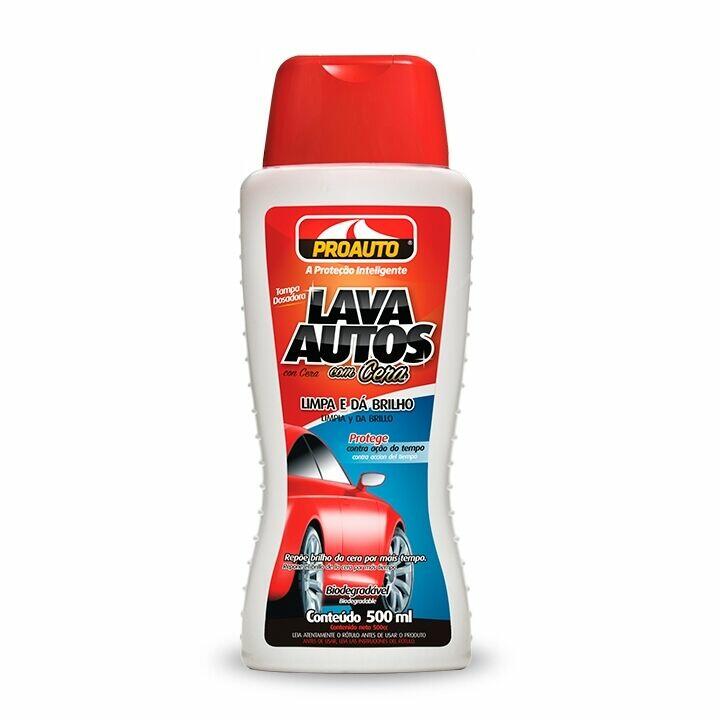 Detergente Lava Autos com Cera 500ml Proauto