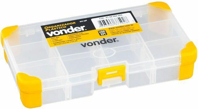 Caixa Plástica para Ferramentas OPV 060 Vonder