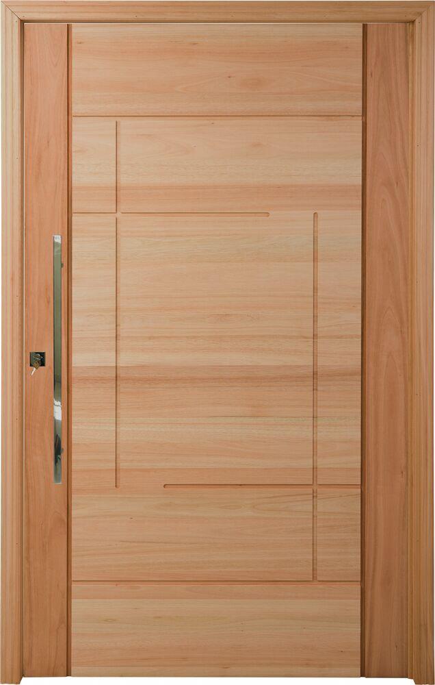 Porta Pivotante Madeira Eucalipto Cruzeiro PM92 2,10x1,00m