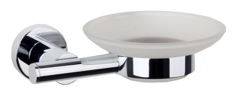 Saboneteira de Parede Premium Cromado Addra