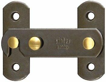 Fecho para Janela de Correr Inox Oxidado Synter