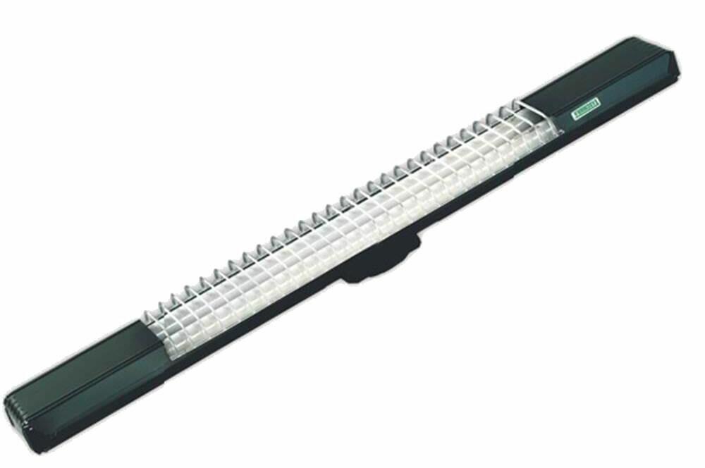 Luminária de Teto LED Taschibra Lumifácil 20/2 2 Lâmpadas Sobrepor 6500K Preta