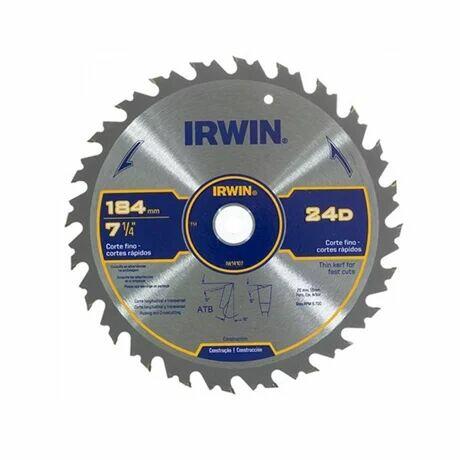 Disco de Serra Irwin 184mm 24 Dentes