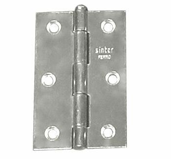 Dobradiça Pino Simples Ferro Zincado 2.1/2'' Synter