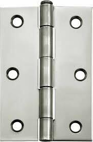Dobradiça 3'' Pino Simples Ferro Zincado Synter