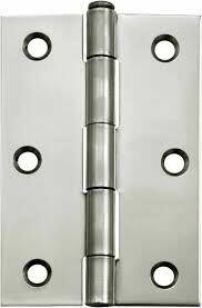Dobradiça 3.1/2'' Pino Simples Ferro Zincado Synter