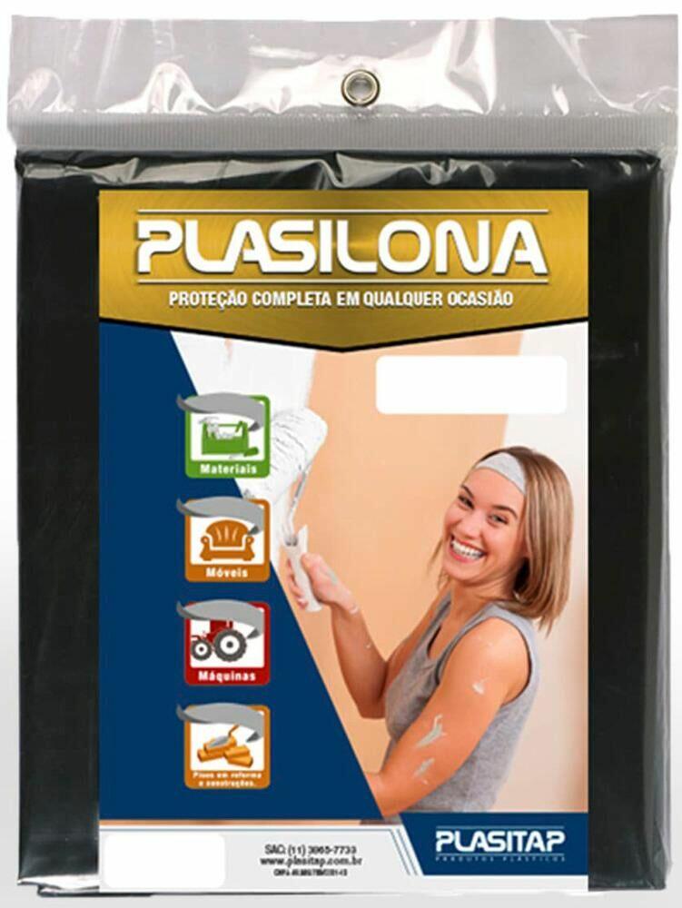 Lona Plasitap 2x3m Preta