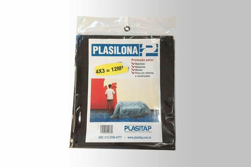 Lona Plasitap 3x4m Preta