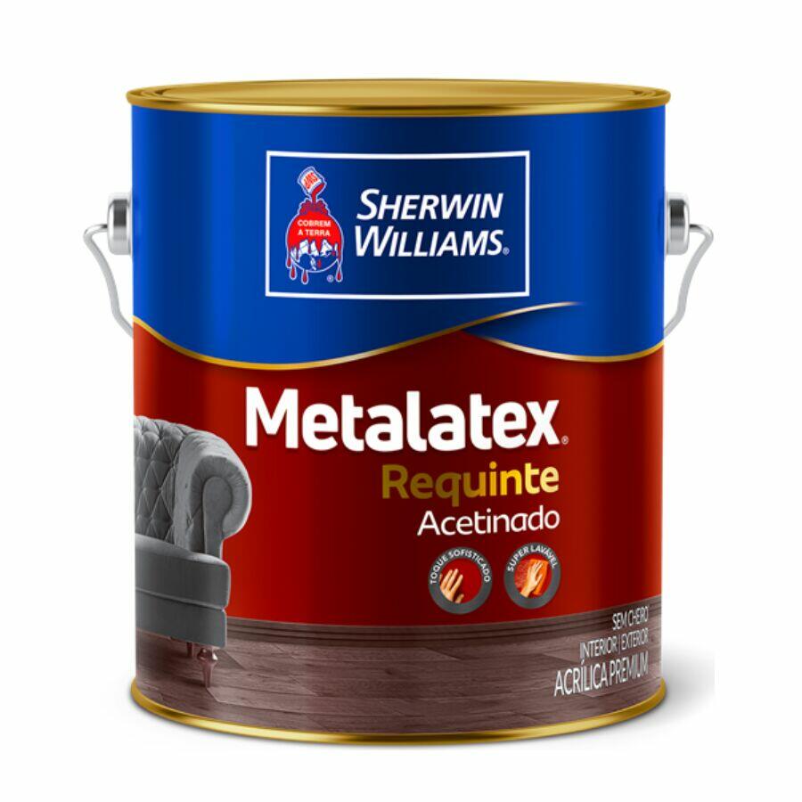 Tinta Sherwin Williams Requinte Premium 3,6L Branco Acetinado