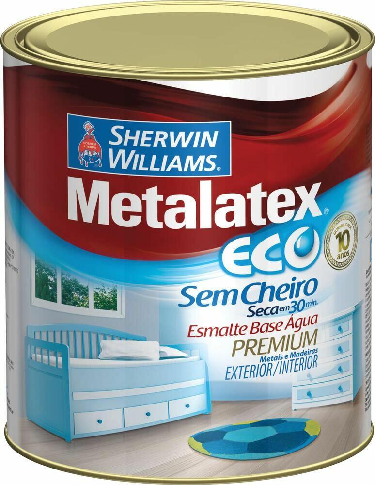 Tinta Esmalte Sherwin Williams Metalatex Eco Esmalte Premium 900ml Brilhante