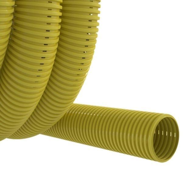 Tubo Dreno 110mmx50m Amarelo Tigre