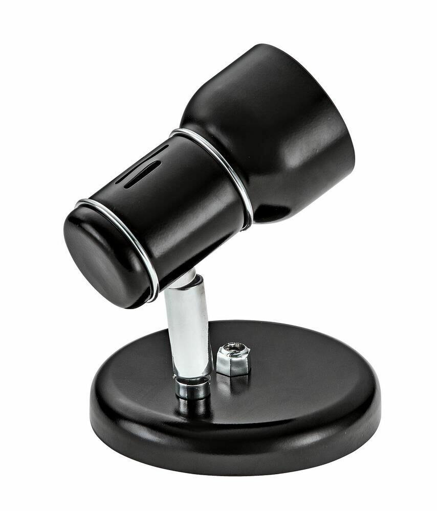 Spot Dital 1 Lâmpada New E27 Preto