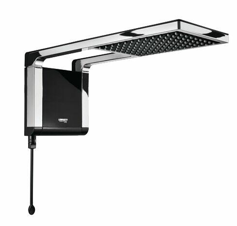 Chuveiro Eletrônico Acqua Storm Ultra Preto e Cromado Lorenzetti