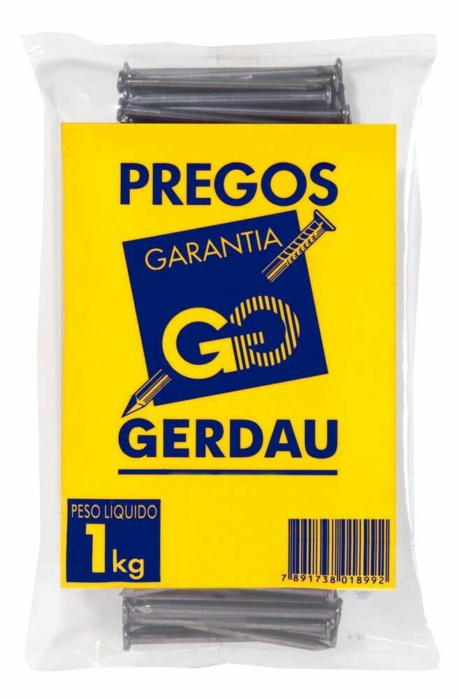 Prego com Cabeça Gerdau 15x15 Polido 1kg
