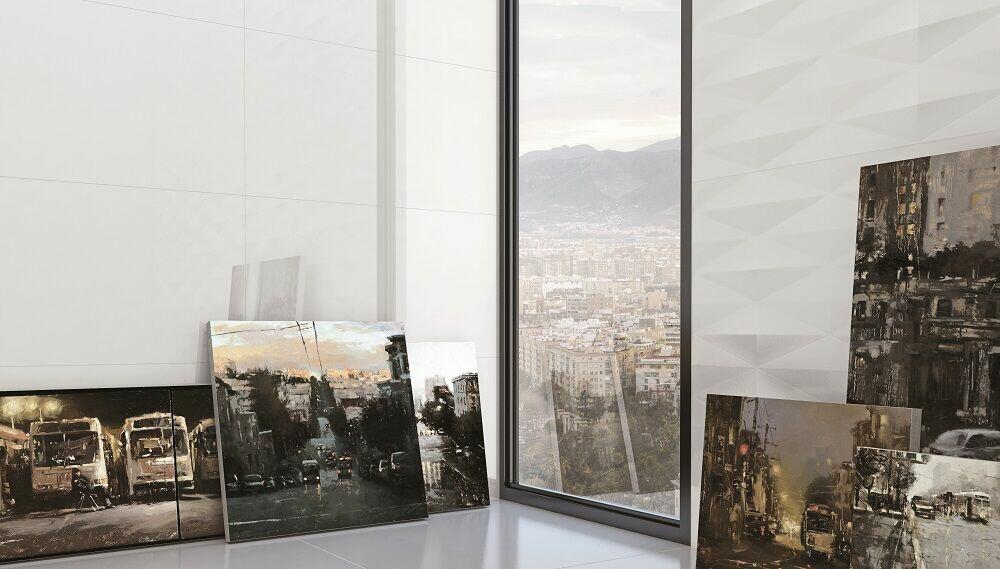 Revestimento Parede Glacial Snow Bold Brilhante 33x60 Incepa