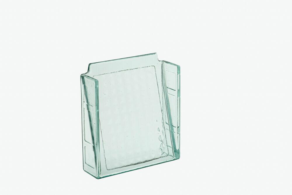 Tijolo de Vidro Ibravir 20x20x6cm Vazado