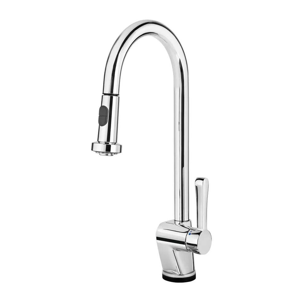 Misturador de Mesa para Cozinha Docol Mangiare Tech 1/2'' com Ducha Cromado
