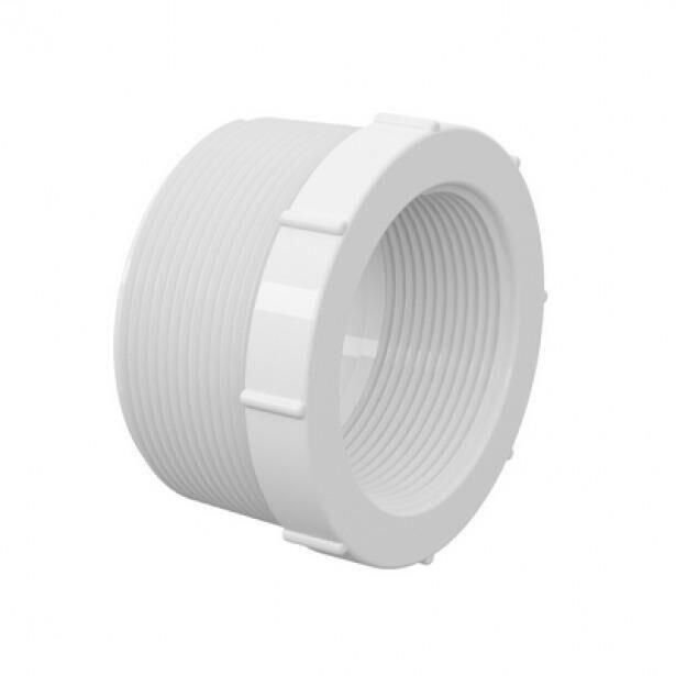 Bucha de Redução Roscável 1.1/4x1' PVC Branca Tigre