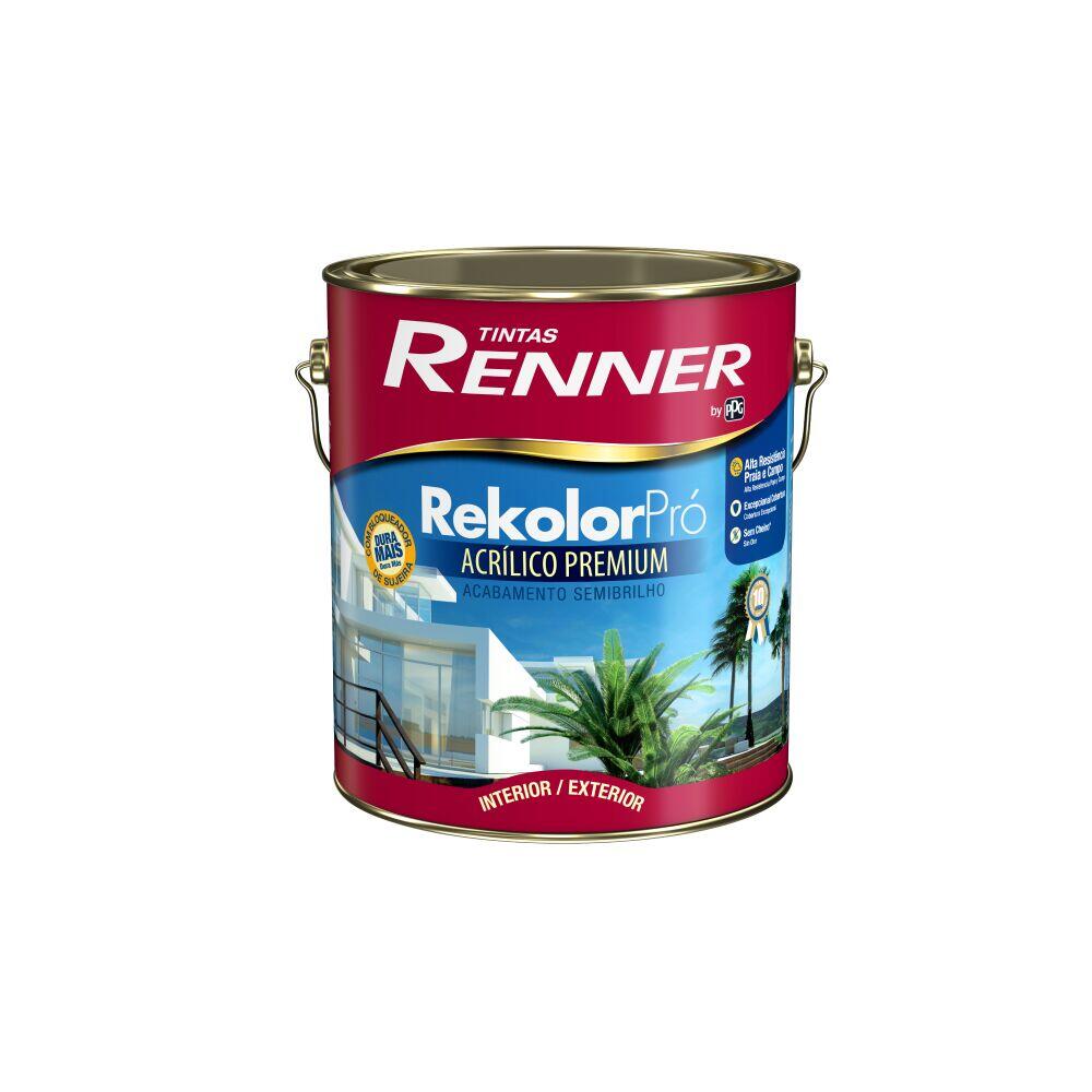 Tinta Renner Rekolor Pró 3,2L Branco Semibrilho