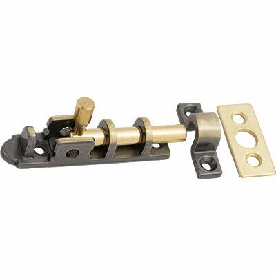Trinco 6cm Latão Oxidado União Mundial