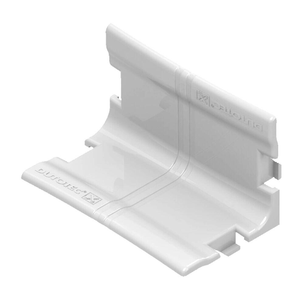 Curva 90° Vertical Interna Dutotec Cinza
