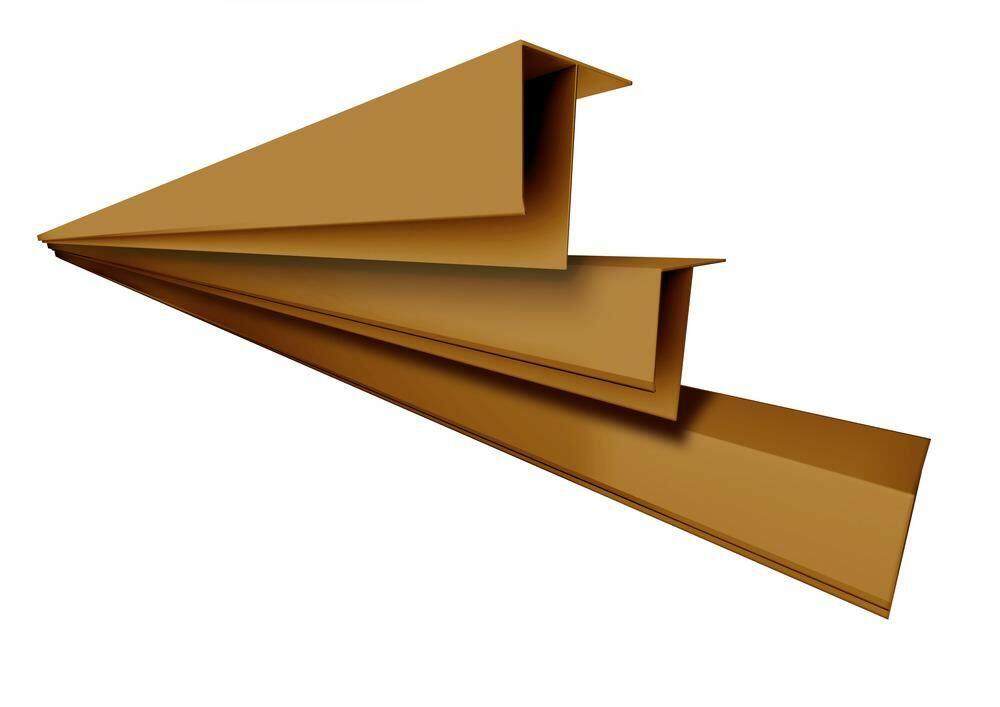 Roda Forro Perfil F PVC Plastilit 2,6cmx3cmx6m Mogno