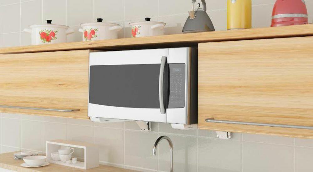 Suporte Forno Microondas Brasforma Branco