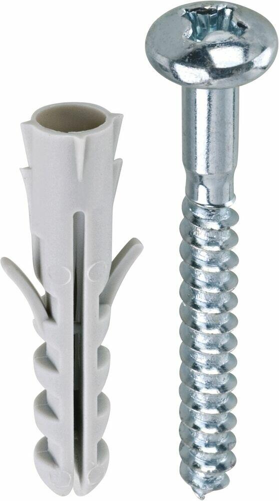 Bucha para Concreto com Parafuso Bemfixa 6mm 30 Peças