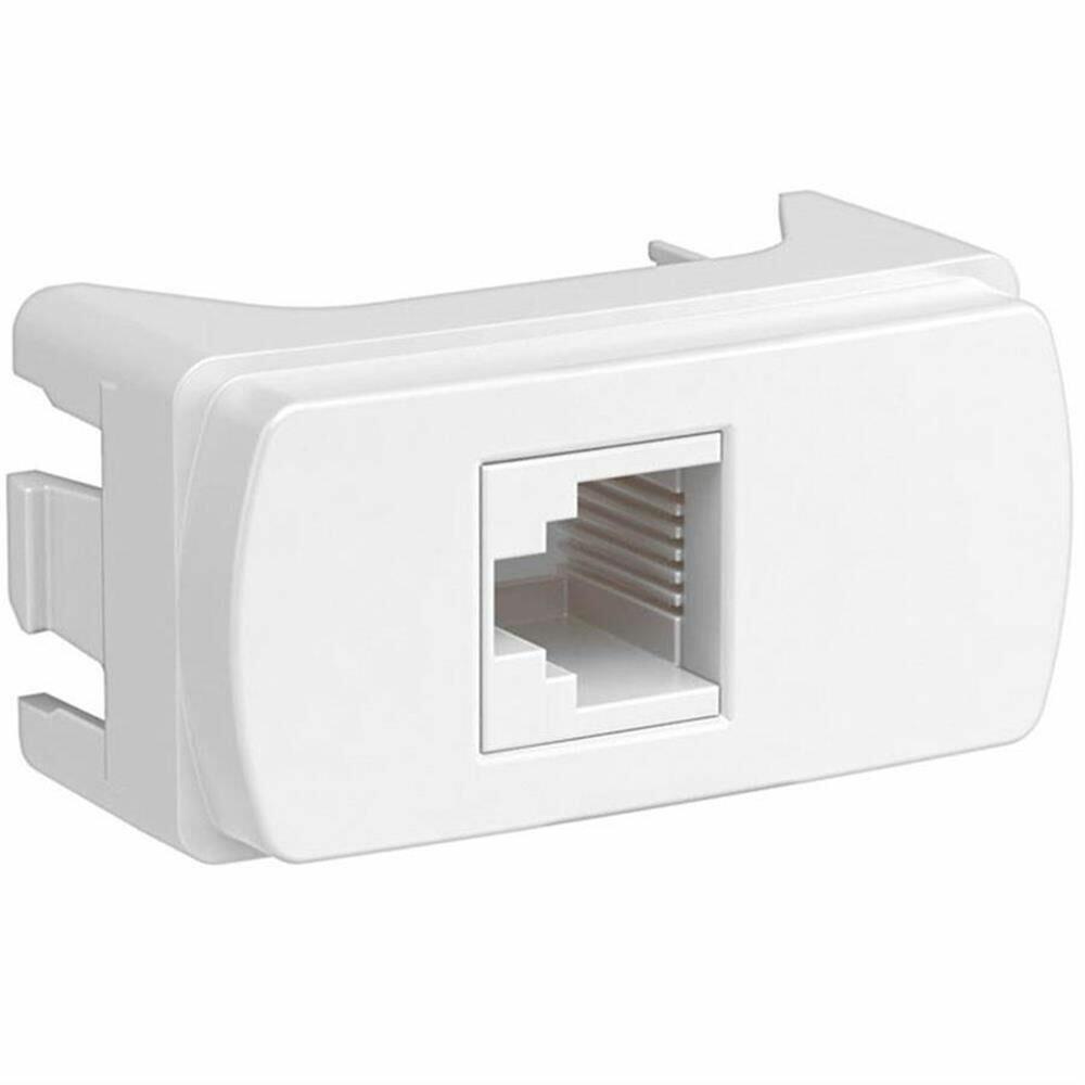 Módulo Tomada RJ11 Schneider Miluz Branco