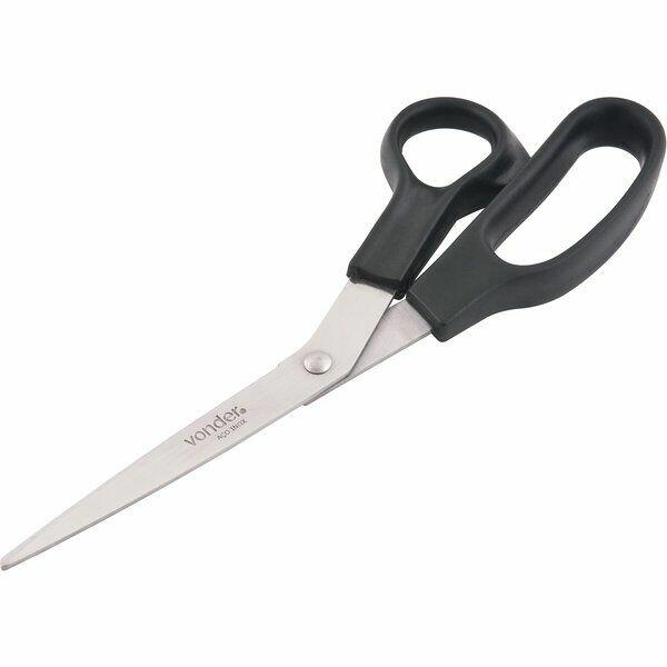 Tesoura Curva de Uso Geral Vonder Preta TC215