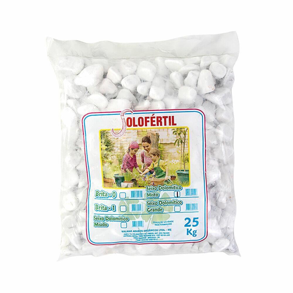 Saco de pedras de Mármore 25kg Solo Fértil