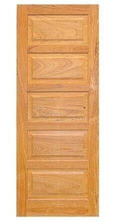 Porta de Abrir Madeira Angelim Madecen 2,13x0,85m 5 Almofadas
